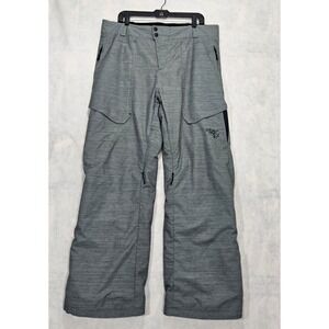 Obermeyer Men's Ski Snowboard Pants in Heather Gray